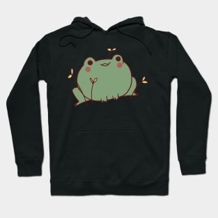 Cute frog illustration Hoodie